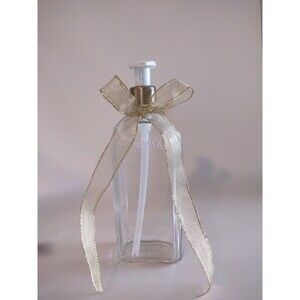 Repurposed Rare Vintage Watawax Glass Soap Dispenser